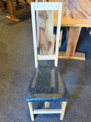 Blackheart Sassafras & Celery Top solid timber table and Ten matching chairs