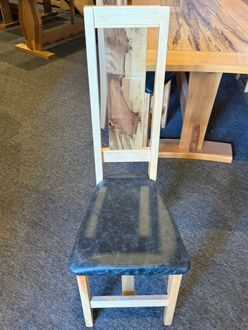 Blackheart Sassafras & Celery Top solid timber table and Ten matching chairs