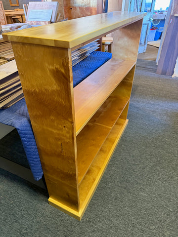 Huon Pine Bookcase made from Re-cycled Huon