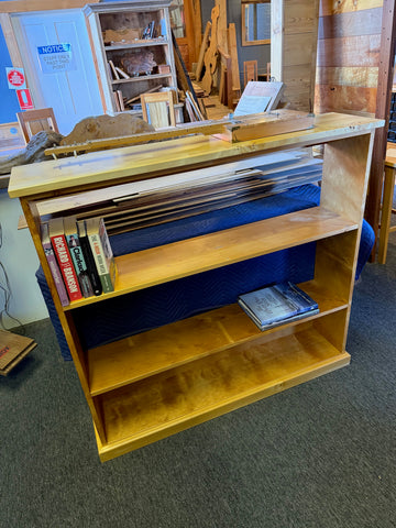 Huon Pine Bookcase made from Re-cycled Huon