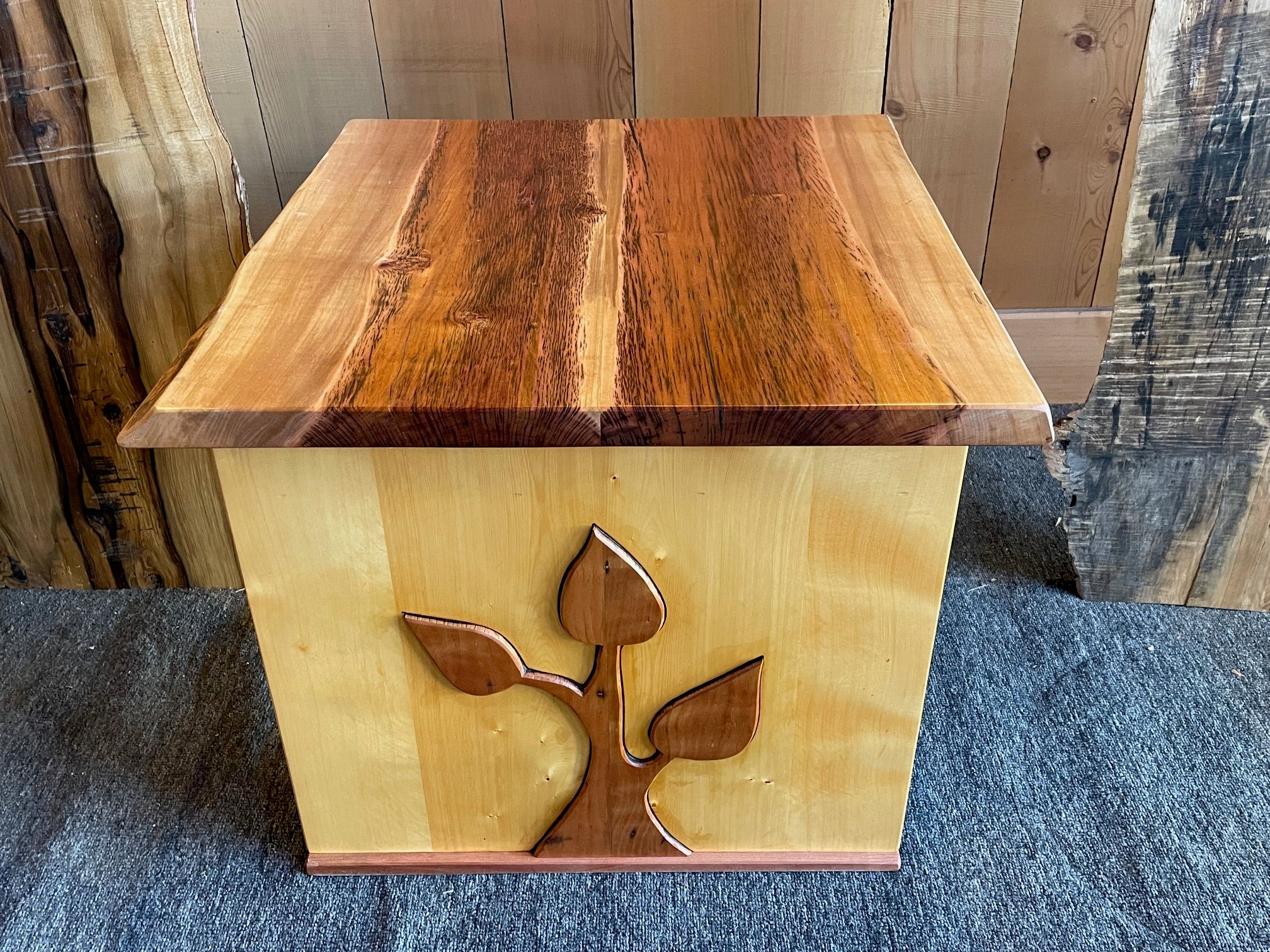 Coffee Table Tiger Myrtle and Huon Pine $ 2,300 inc GST