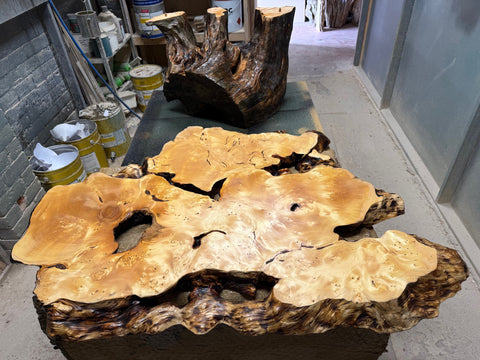 Birds Eye Huon Pine Coffee table  3,450 plus GST