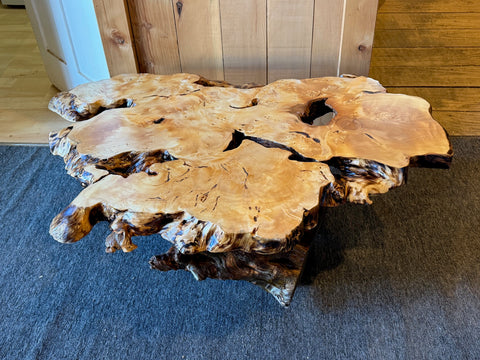 Birds Eye Huon Pine Coffee table  3,450 plus GST