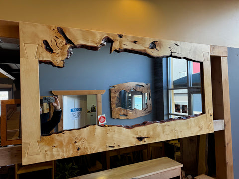 Huon Pine Mirror naturally beautiful  $ 2,920 inc GST & Free Delivery Australia wide