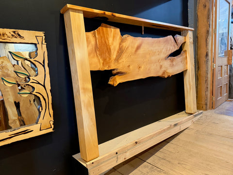 Bedhead Huon Pine Queen OR King sized $ 6,200 inc GST & Delivery