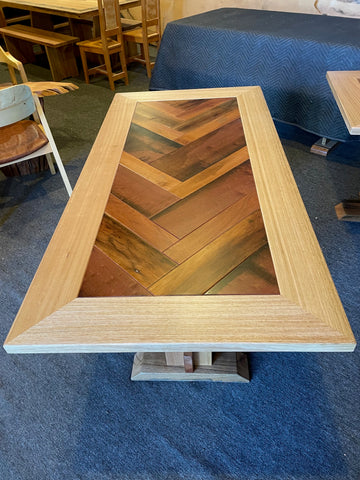 Dining Table six seater in beautiful Tasmanian Timbers solid Re-priced NOW $ 3,400