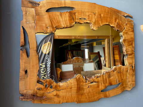 MIrror frame in Musk rarest Tasmanian Timber $ 1,440 NOW $ 900 ONLY !