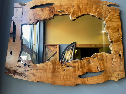 MIrror frame in Musk rarest Tasmanian Timber $ 1,440 NOW $ 900 ONLY !