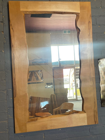 Blackheart Sassafras Mirror with unusual frame design   $ 900