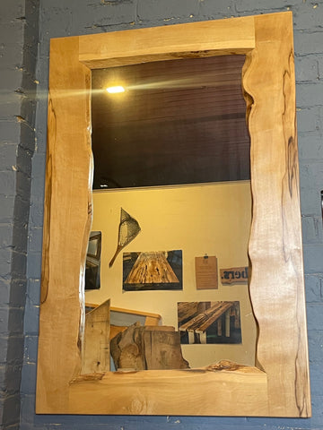 Blackheart Sassafras Mirror with unusual frame design   $ 900