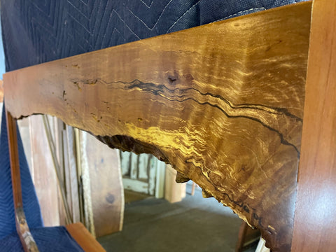 Myrtle Burl Mirror magnificent rare solid Timber   $ 1,400 NOW $ 1,100 ONLY !