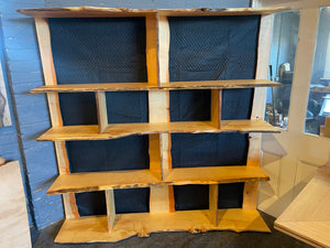 Bookcase / Display Unit in Salvaged Huon Pine  SOLD