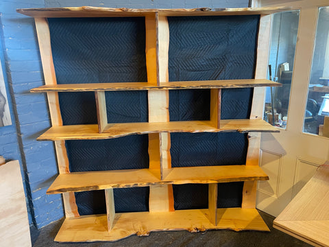 Bookcase / Display Unit in Salvaged Huon Pine  SOLD