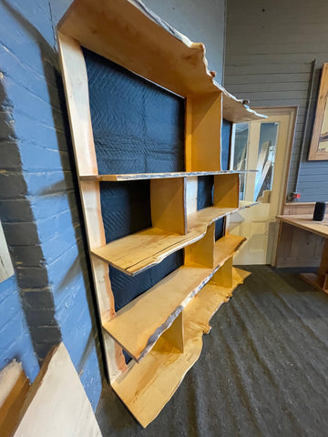 Bookcase / Display Unit in Salvaged Huon Pine  SOLD