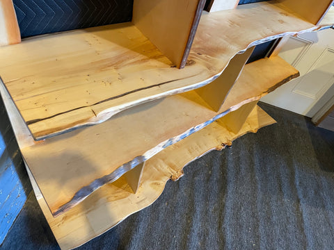 Bookcase / Display Unit in Salvaged Huon Pine  SOLD