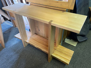 Console table in Solid Tasmanian Oak $ 1,600