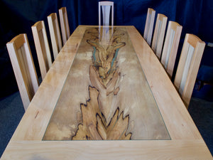 Blackheart Sassafras and Celery Top Dining Table 11pc Set     SOLD